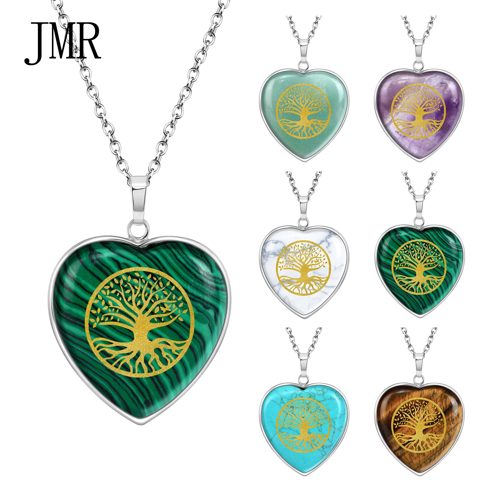 

Tree Life Symbol Necklace Pendant Family Roots Growth Jewelry Meaningful Personal Gift Celtic Norse Cultural Symbol Amulet