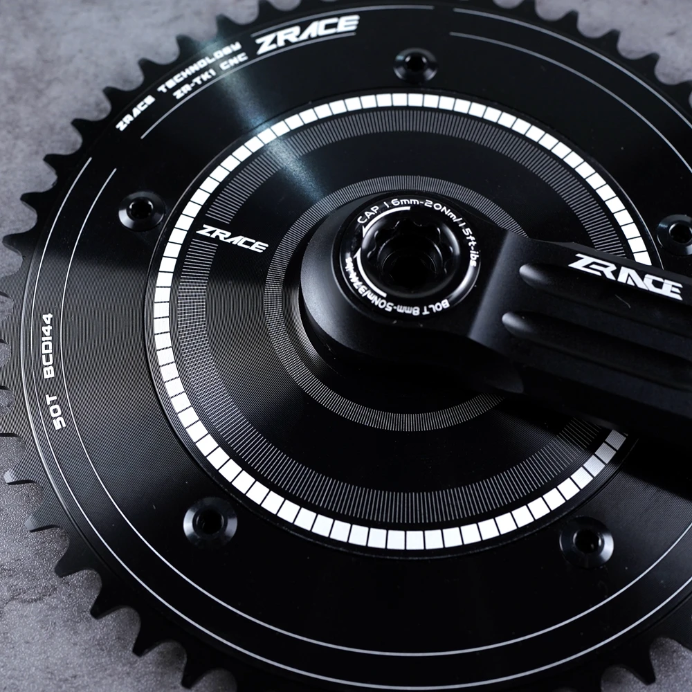 ZレーストラックZR-TK1バイク/固定ギアスパイダーbcd144,直接マウント