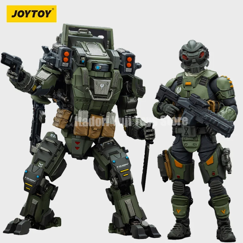 

[Pre-Sale] JOYTOY Dark Source 1/18 Action Figure APOC Series Bedrock Standard Combat Type Mecha Pilot Anime Joint Movable Model