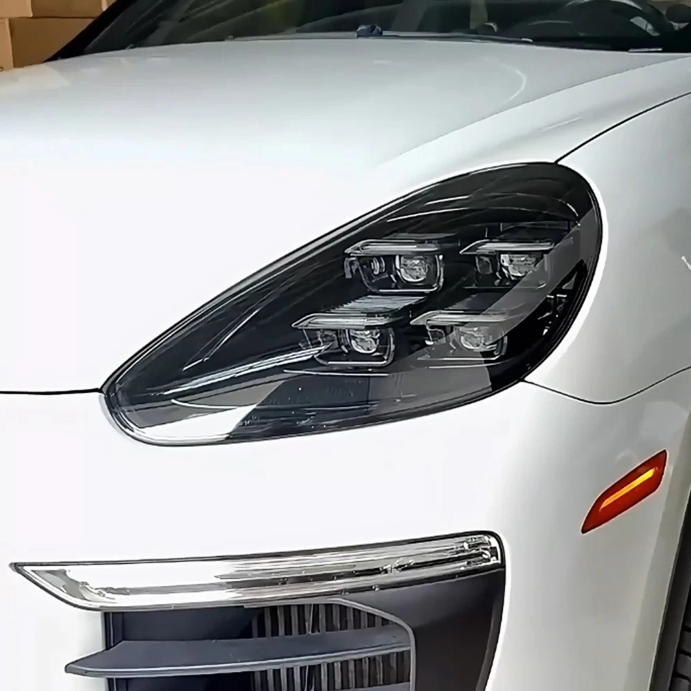 For Porsche Cayenne 958.2 2015-2017 Car Headlights Assembly Upgrade LED 24 style Projector lens Plug and Play Tool Accessories
