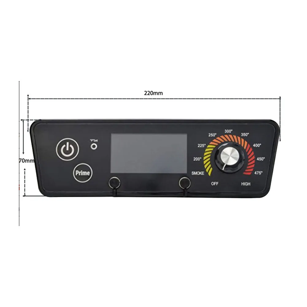 

Metal P7340 700 Compatible For Wood Pellet Grill Control Board with LCD Digital Thermostat and Dual Meat Probe Interface