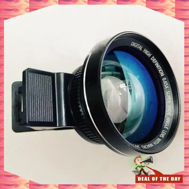 24-Hour Delivery Wide Angle Lenses 0.45X 52Mm Wide Angle HD Lens Conversion Wide-Angle Camera Lens With Macro Lens