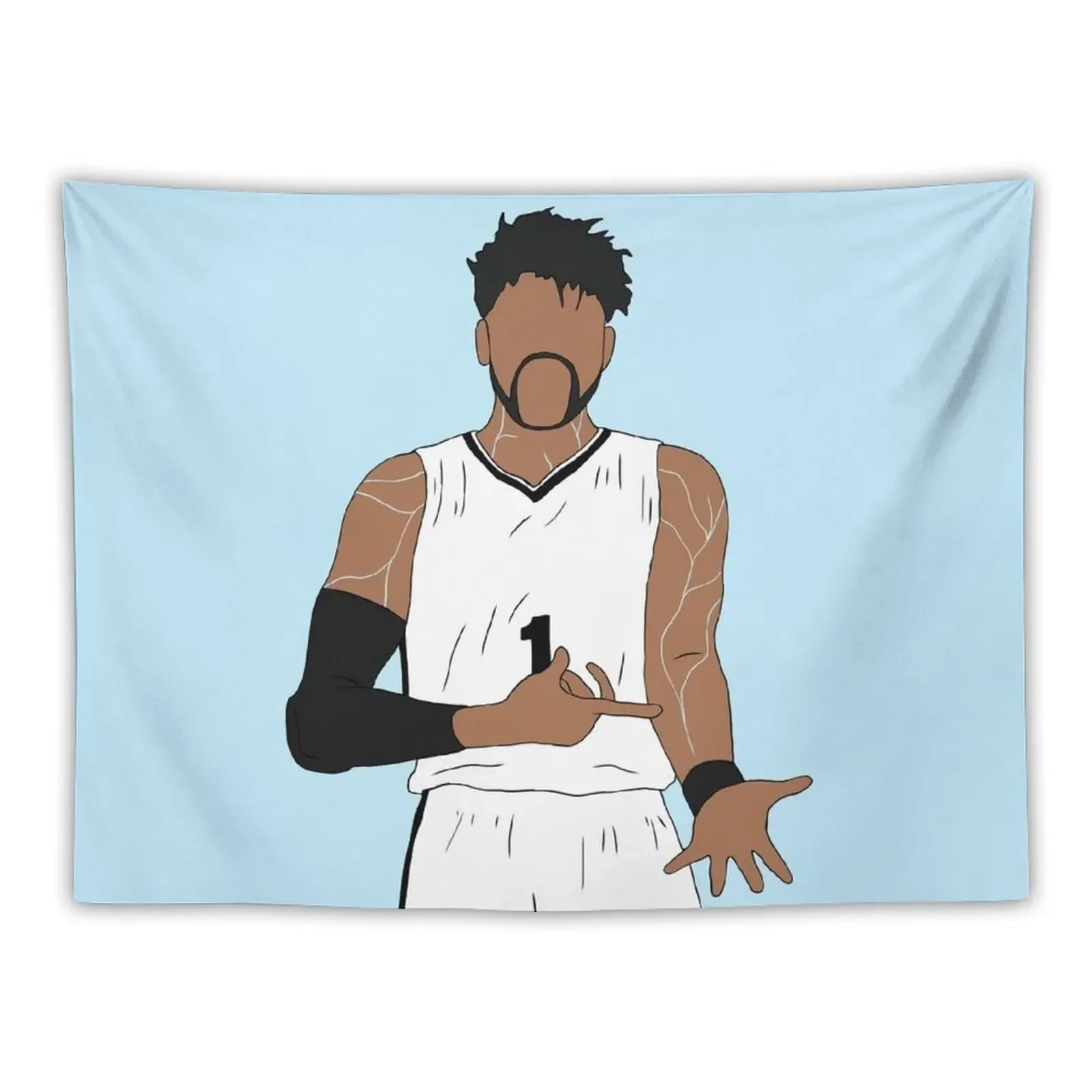 

D'Angelo Russell Has Ice In His Veins Tapestry Decor For Bedroom Room Decor For Girls Bed Room Decoration Tapestry