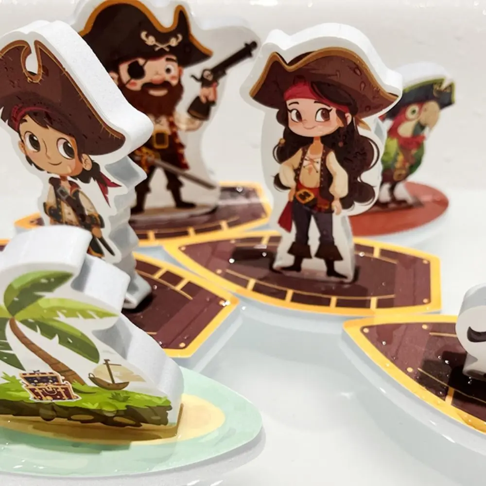 EVA Material Children's Water Toys Water Play Puzzle Design Bathroom Toys Strike Pirates Bathing Fun Baby Bathing Toys Bath Time