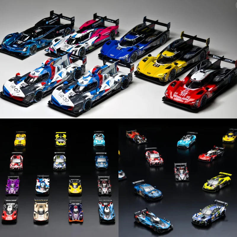 1:64 963 Le Mans auf Lager, großes Finale-Miniatur-Simulationsautomodell aus Legierung, Sammlungsornament, Dekoration für Erwachsene