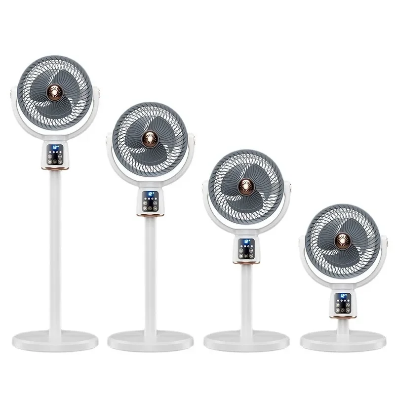 Air circulation fan Home intelligent voice floor fan usb charging small fan batch can be customized language