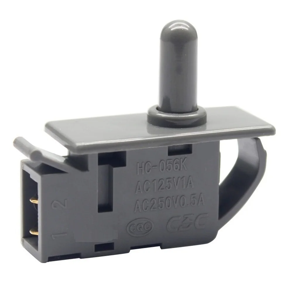 Normally Closed HC-056K Push Button Switch for Sanitizing Cabinet For Refrigerator PA66 1A 125VAC Easy Install