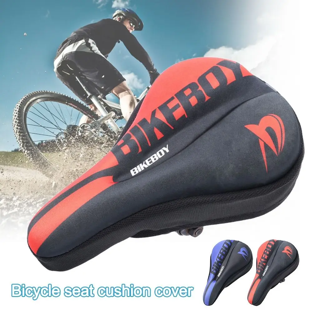 Sweat Absorption Bicycle Seat Cushion Replacement Breathable Stress Relieve Bike Cushion Sleeve Shockproof Seat Cushion Cover