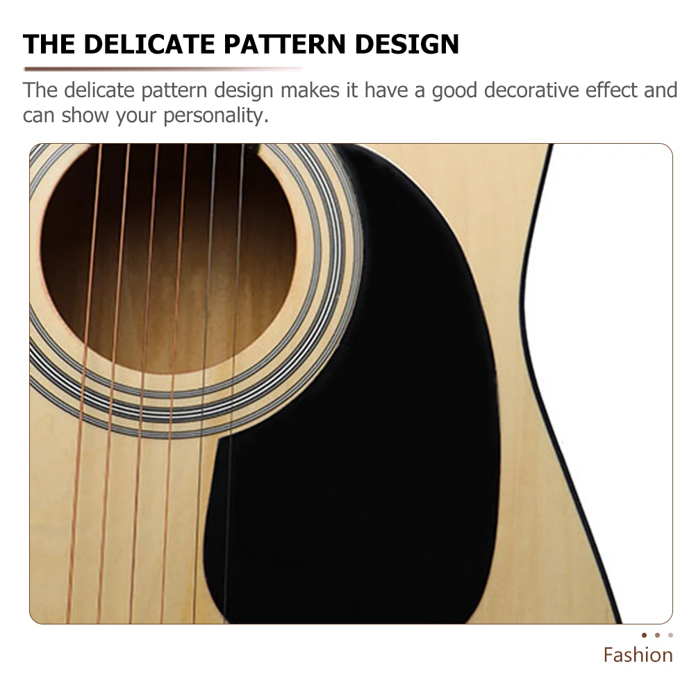 

Guitar PVC Instrument Accessories Electric Material Acoustic Self-adhesive