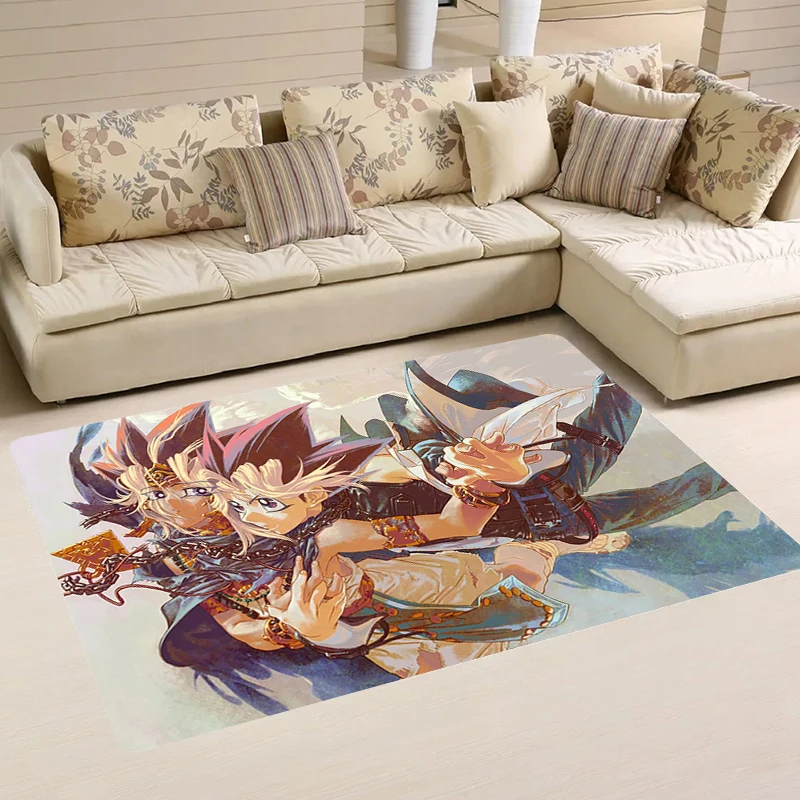 

Anime Foot Mat Cartoon Living Room Yu-Gi-Oh Home Kitchen Rug Carpets Rugs Doormat Entrance Door Balcony Carpet Mats Bathroom