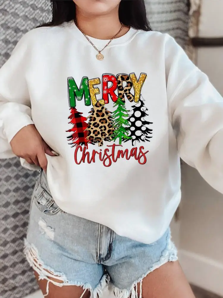 

Lovely Letter Sweet 90s Pullovers Fashion Clothing Holiday Christmas O-neck New Year Fleece Female Women Graphic Sweatshirts