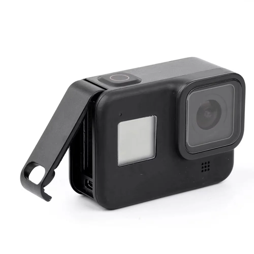 Battery Side Cover Dustproof Battery Door Housing Case Lid Charge for Gopro Hero 13/12/11/10/9/8 Black Accessories