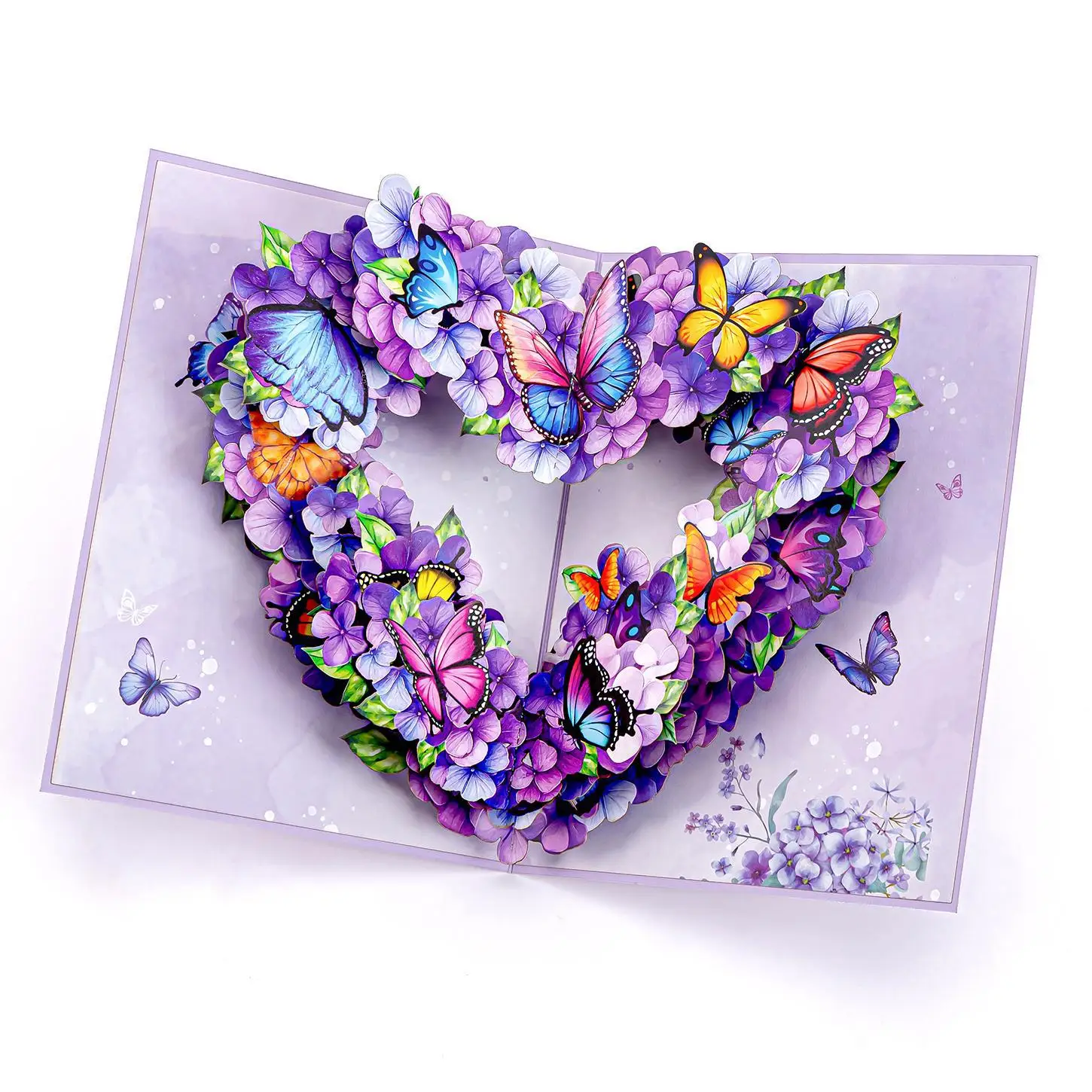 3D Pop-Up Herzförmige Blumen-Grußkarten Muttertag Hochzeitskarte Jubiläum Valentinstag Geburtstagsgeschenkkarte Handgemacht – Detail 9