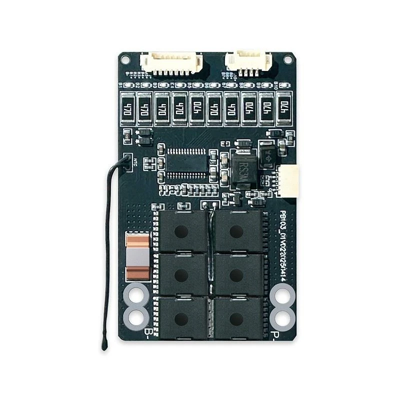 Ultra-small size 60A/6 strings ternary lithium iron phosphate lithium-ion power storage unit with switch protection board