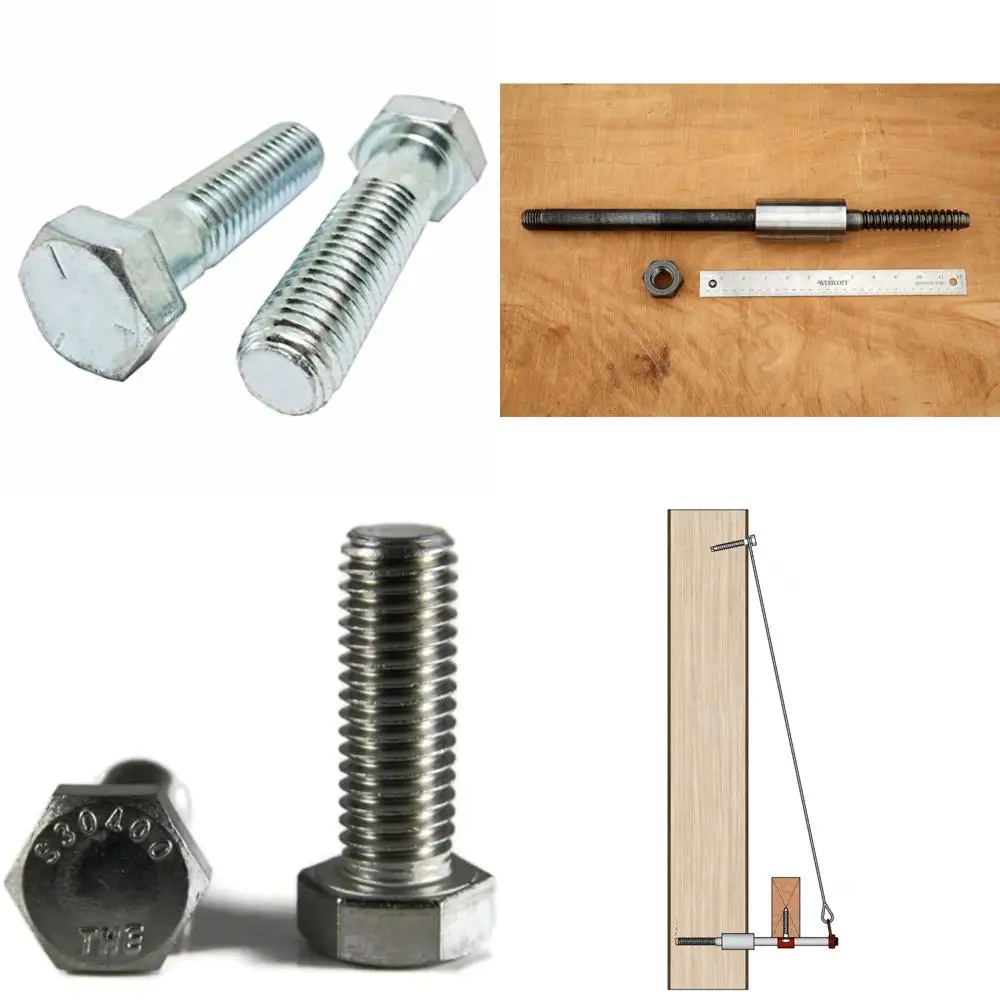 

Оцинкованные винты с шестигранной головкой класса 5, крупная резьба 3/8-16 x 1-3/4 дюйма, 100 шт., длина резьбы с частичной резьбой 1,25 дюйма