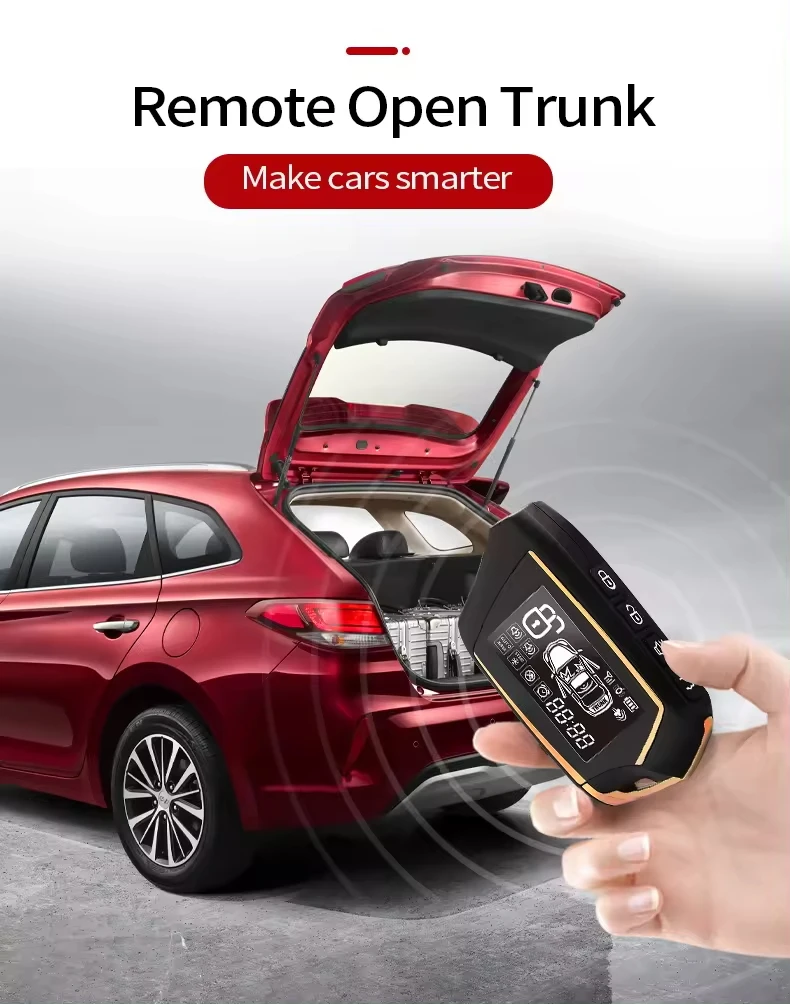 أفضل المفتاح الذكي العالمي للتحكم عن بعد في اتجاهين نظام إنذار أمان السيارة App التحكم المركزي عدة الطوارئ تجاوز
