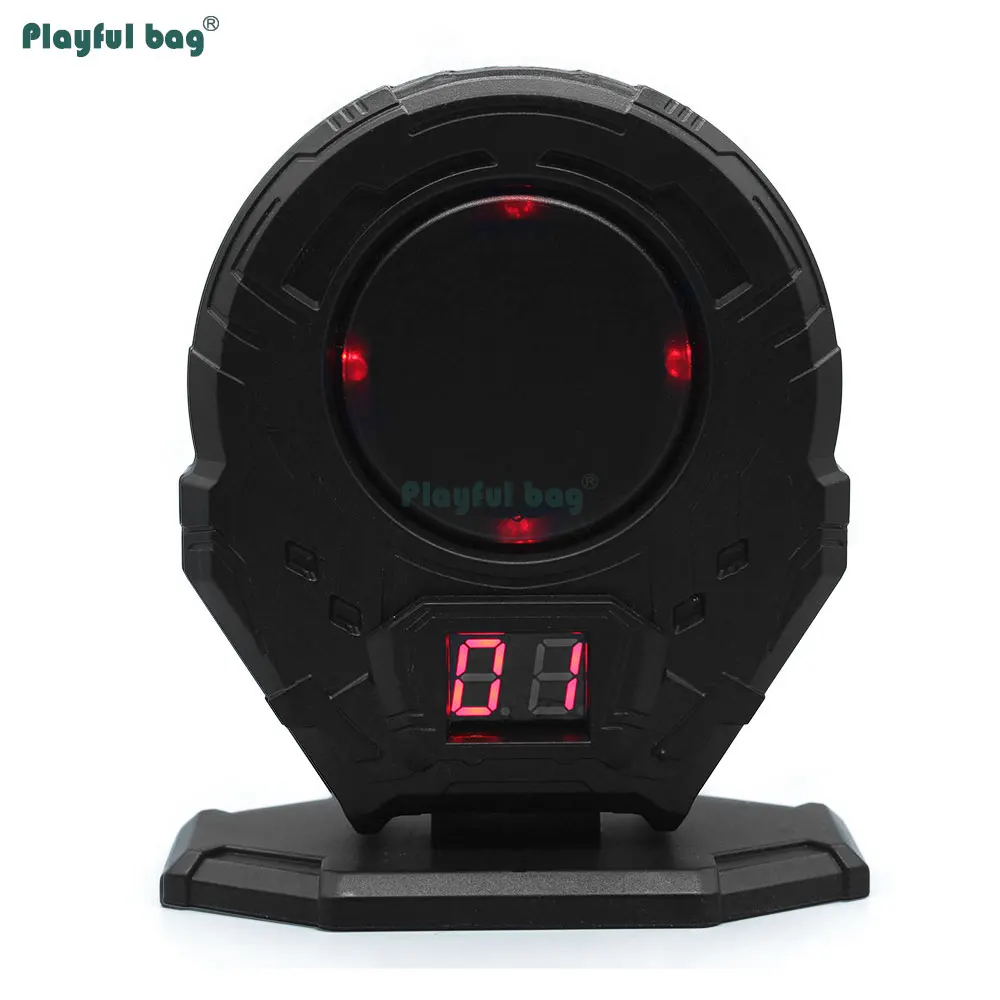 Christmas gifts mini infrared Dart Target Laser Training Target Induction Laser Target Auto-Scoring Target Sound Light Feedback