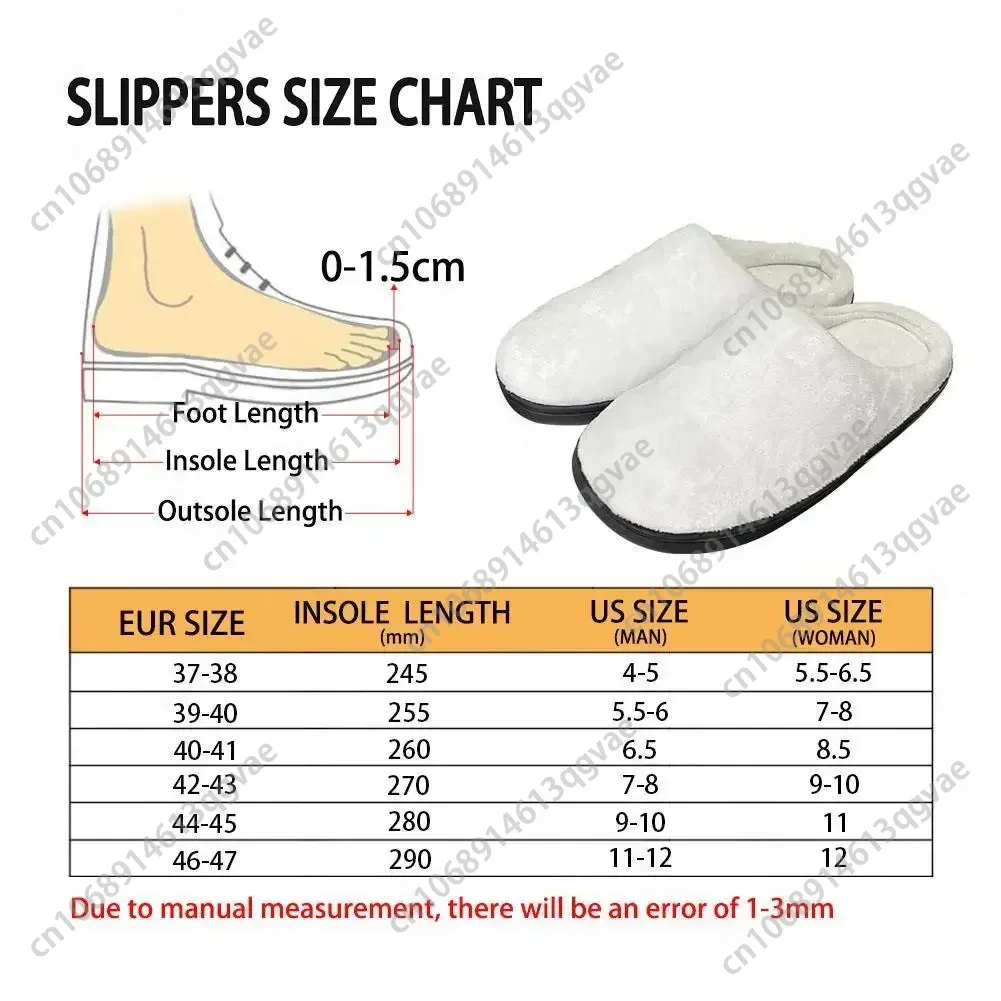 Hot Fast and Furious Fashion Cotton Custom Slippers Mens Womens Sandals Plush Casual Keep Warm Shoes Thermal Comfortable Slipper