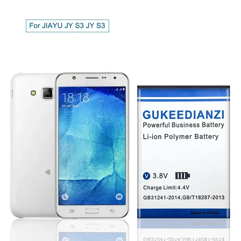 JY-S3 mobiele telefoonbatterij voor JIAYU JY S3 JY S3 4000mAh hoge capaciteit