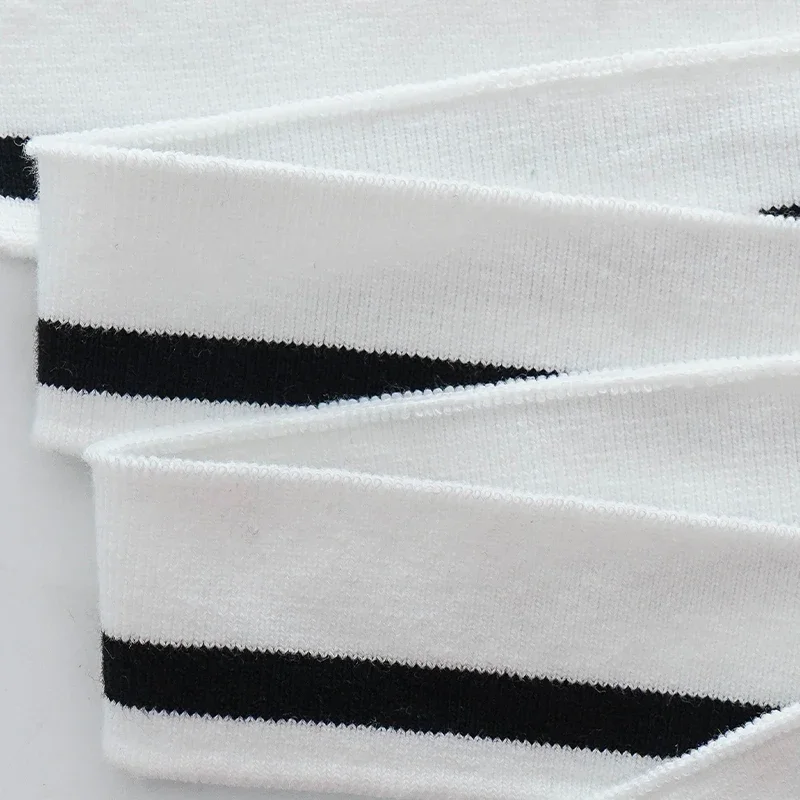 3.5x80cm Solid Color Stretch Knitted Rib Cotton Fabric For Collar Cuffs Hem Bottom DIY  Accessories Sewing Fabric TJ0510
