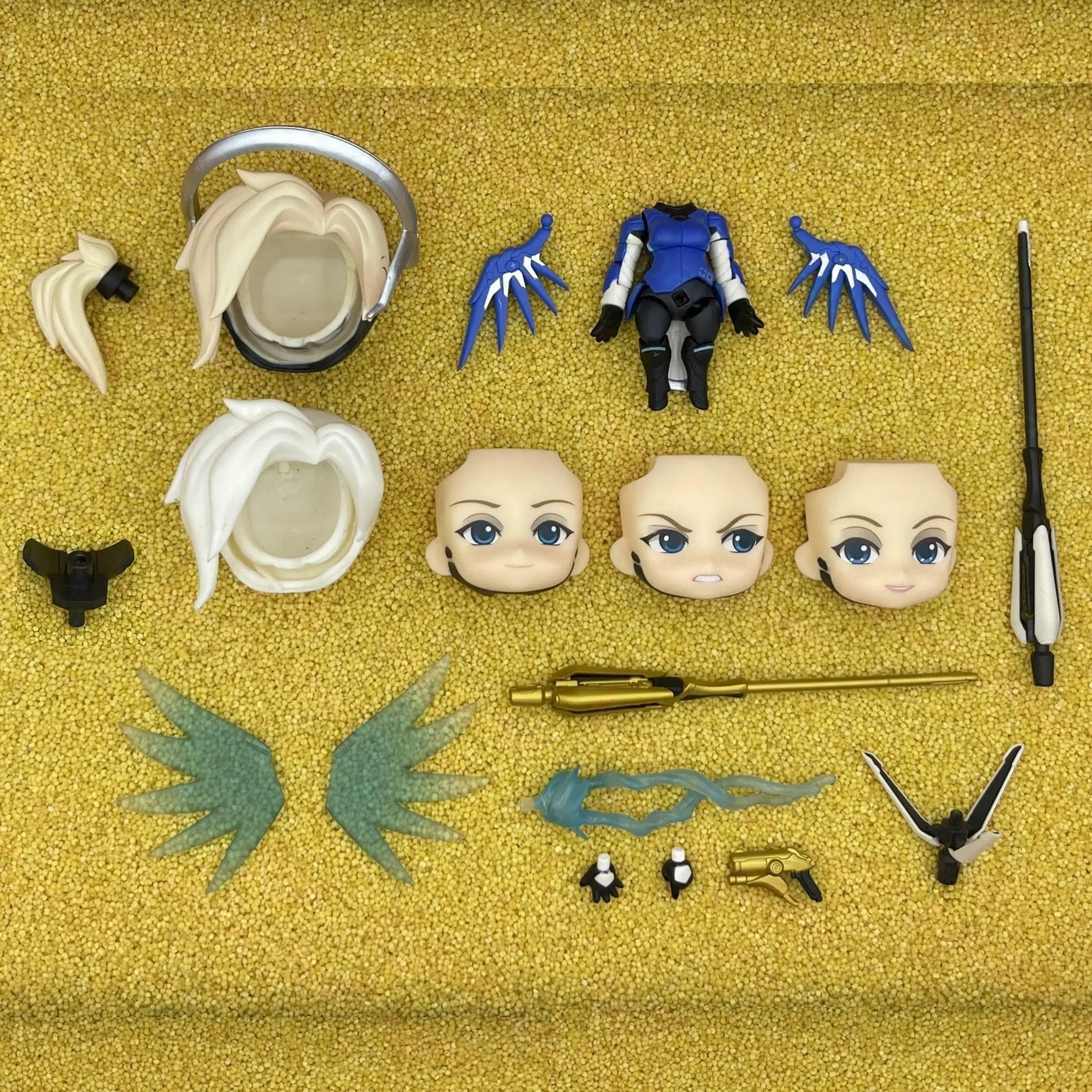 リリユチャジ GSC クレイマンフェイスドール フェイスヘア ドールアクセサリー