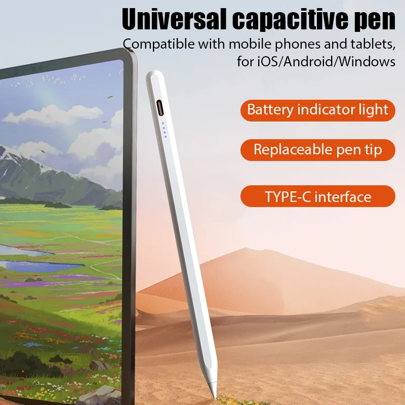 Universal Stylus Pen For Android IOS Windows Capacitive Screen Touch Pen For iPad Apple Pencil For Huawei Xiaomi Tablet Pen