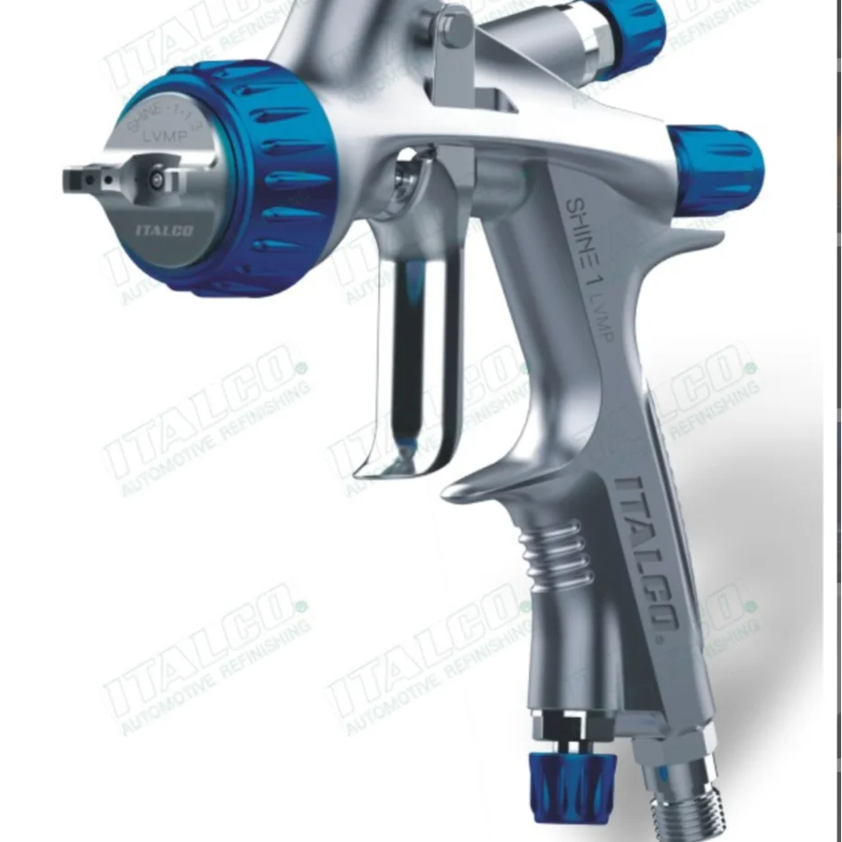 

SHINE 1 L.V.M.P SPRAY GUN 1,3 наконечника, 600 мл, распылитель с чашкой, бренд USA