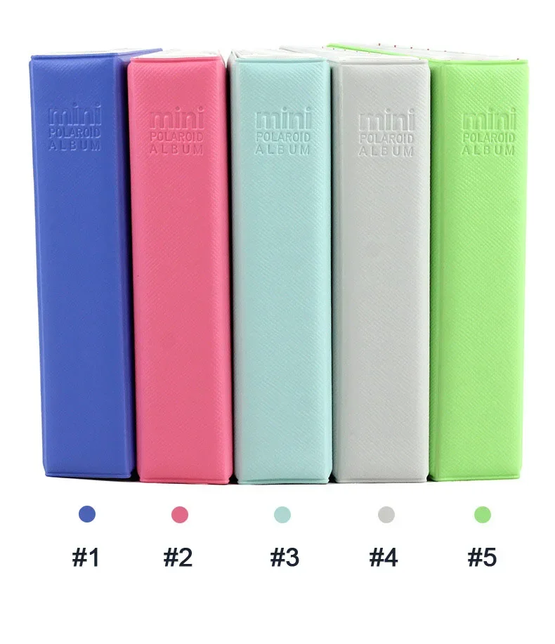 Doce cor 64 bolsos 3 Polegada álbum de livro de fotos fujifilm instax mini filmes instantâneo mini 9 8 7s 70 25 90 titular do cartão de nome de crédito