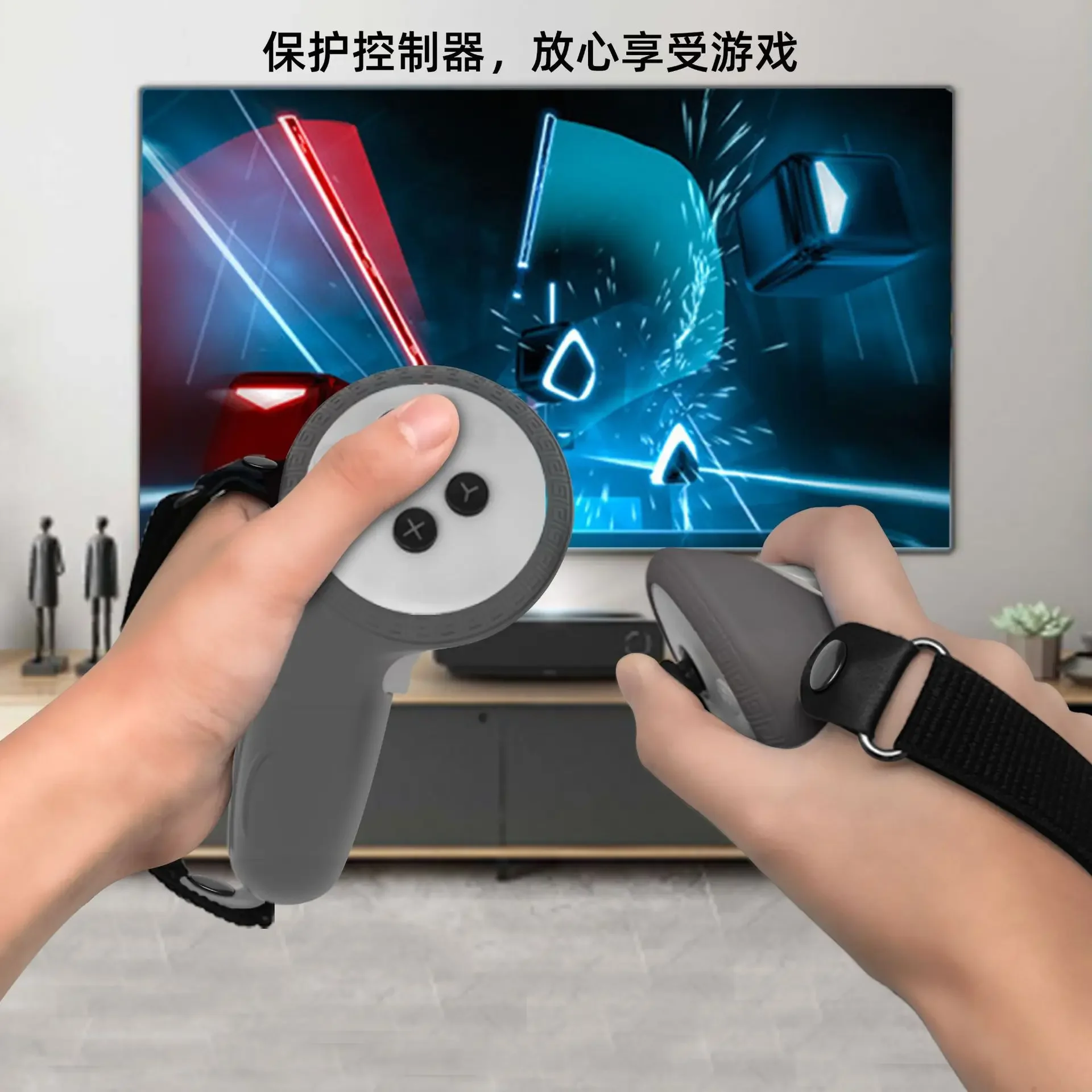 

Controller Holster For Pico 4 Ultra VR Touch Controller Silicone Cover Skin Handle Grip Case Rubber Protective Accessories