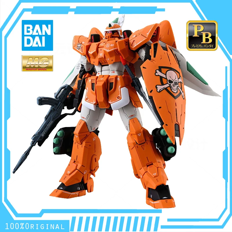 

In Stock BANDAI ANIME Gundam MG 1/100 ZGMF-1017 MOBILE GINN PB LIMITED Assembly Plastic Model Kit Action Toys Figures Gift