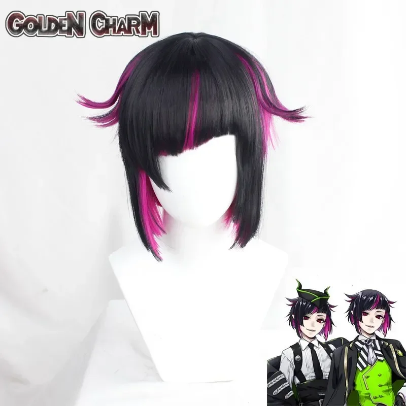 Twisted Wonderland Lilia Vanrouge Косплей Парик Термостойкие Синтетические Волосы Хэллоуин Карнавал Вечеринка Ролевая Игра