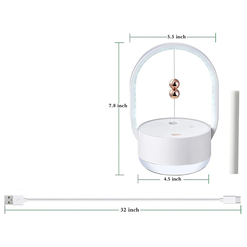 Humidifier Portable Desktop Humidifier With Rechargeable Ultra-Quiet Suitable For Bedroom Baby Room Travel