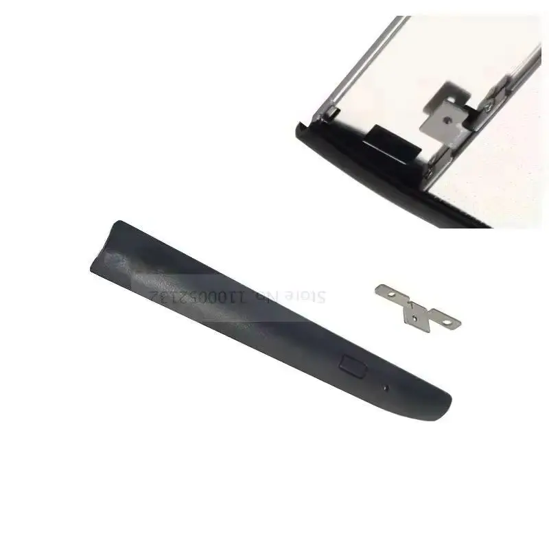 Replacement DVD ODD Optical Drive Bezel Panel Faceplate Decorative Cover Side Metal Bracket Hook for HP EliteBook 2530p 2540p