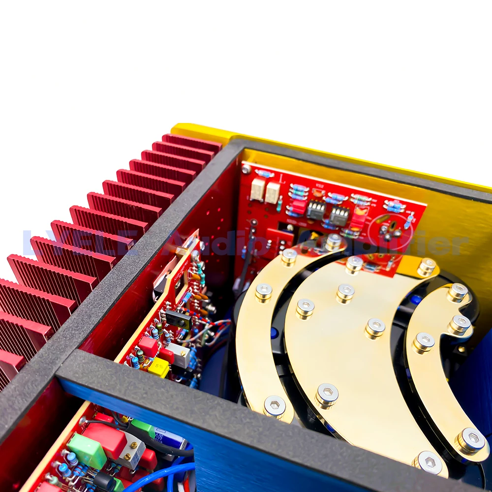 Dartzeel-réplica high-end amplificador de potência, NHB-268, HIFI, casa, totalmente equilibrada, sem repetição, 260W * 2, MJL1302