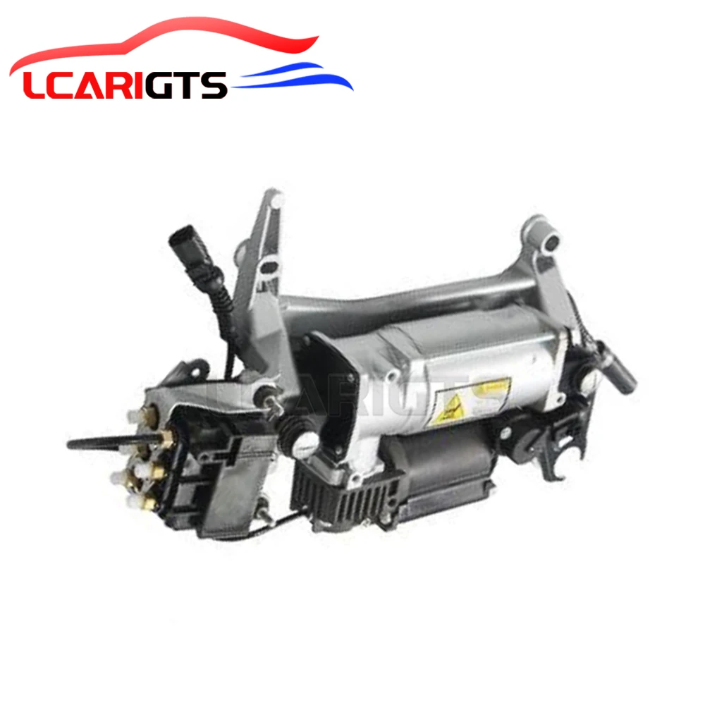 

Для Porsche Cayenne 2002-2010 для VW Touareg 2004-2008 компрессорный насос пневматической подвески с кронштейном, трубой и блоком клапанов 7L0698007