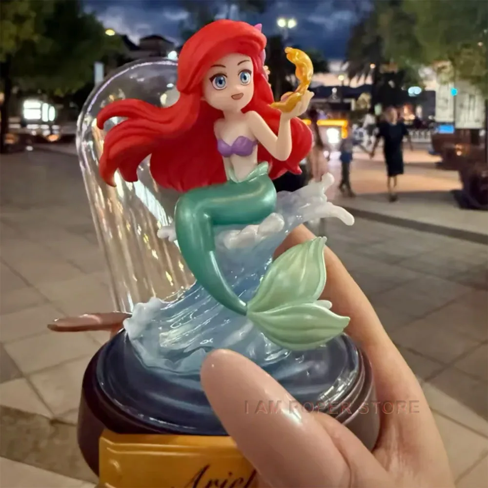 Figuras de acción de princesa Ariel de Disney bajo el mar, juguetes, sirenita, Ariel, princesa, figura de Anime, colección de muñecos, regalos de decoración