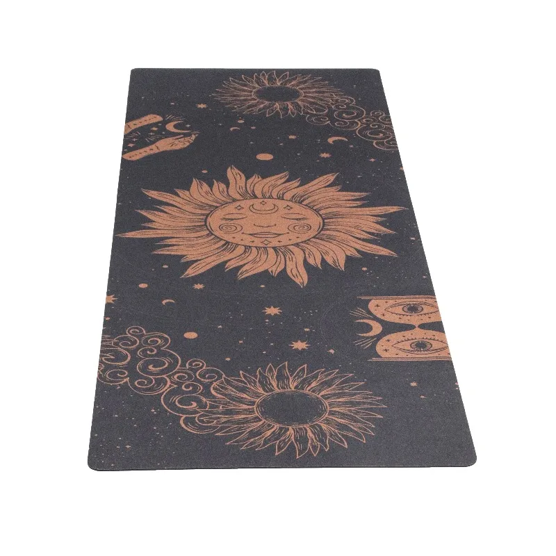 

YTYIN Best Selling Wholesale Eco Friendly Cork Yoga Mat Fitness Custom With Logo Natural Rubber Direct Manufacturing
