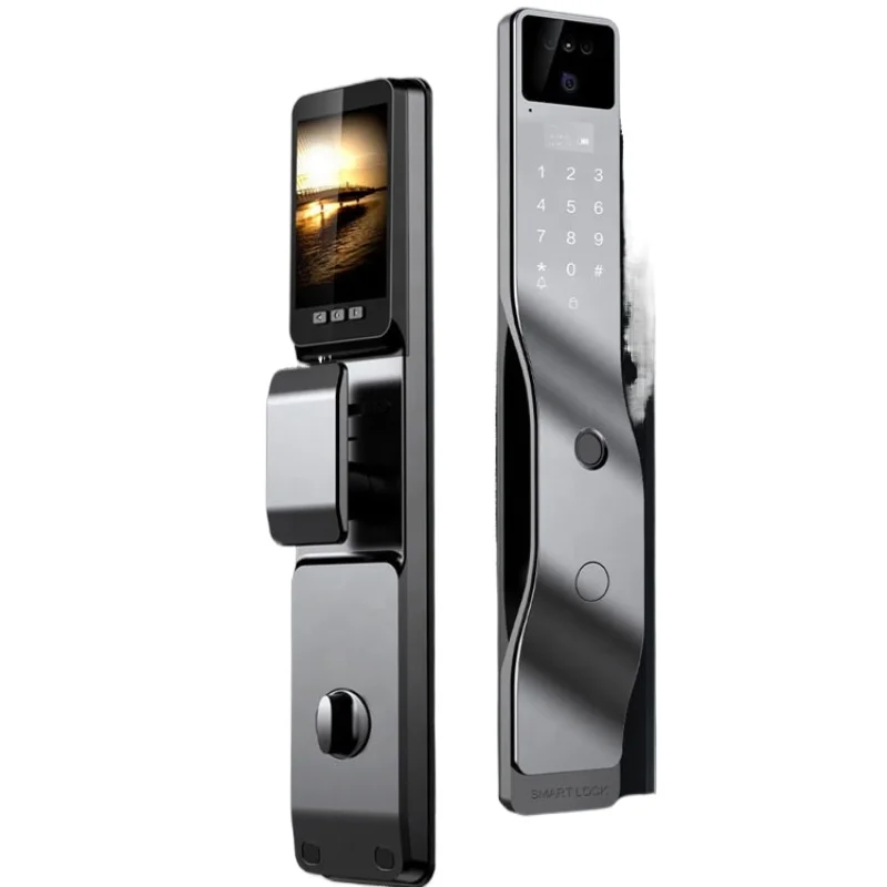 Full Automatic Locking Widely Applicable Super Long Endurance Fully Automatic Type Mobile Control Intelligent Smart Door Lock