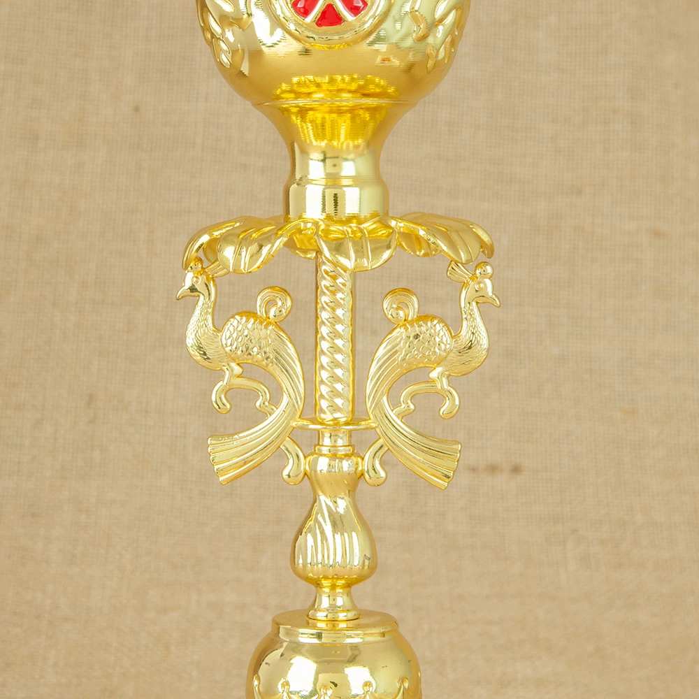 Imagem -06 - Religião Ortodoxa Item Castiçal Copo de Vidro Cristal Candelabro de Óleo Lâmpada de Vigília