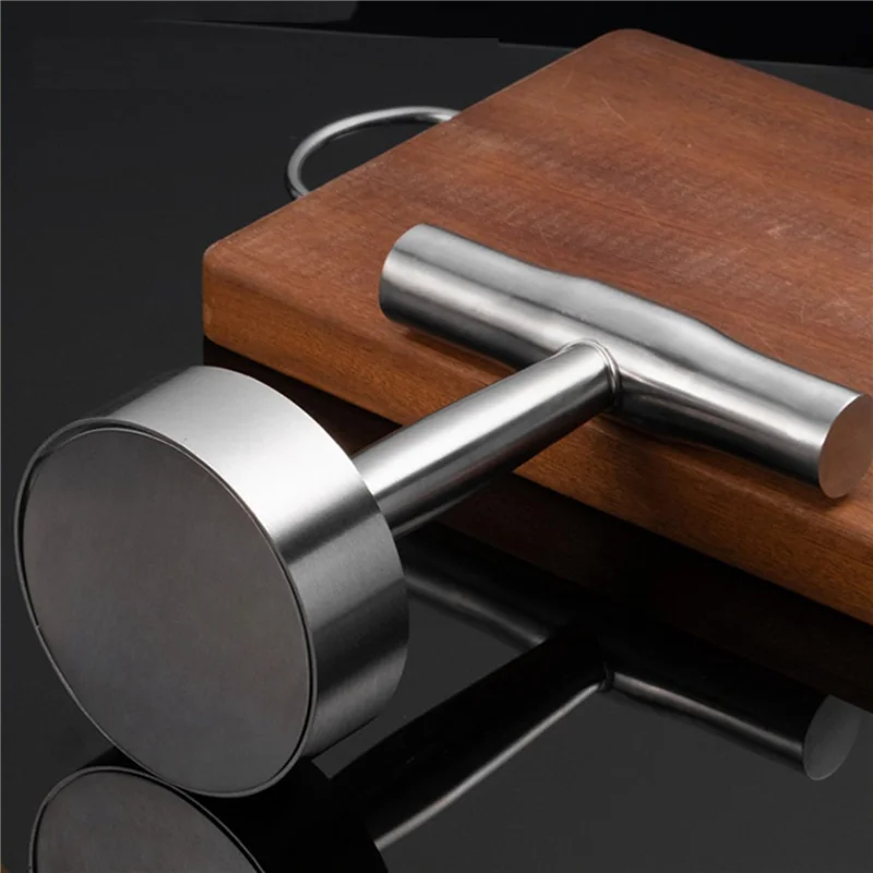 

2X 304 Stainless Steel Hamburger Meat Cake Press Burger Patty Maker Mold Manual Cake Beef Pork Rice Press