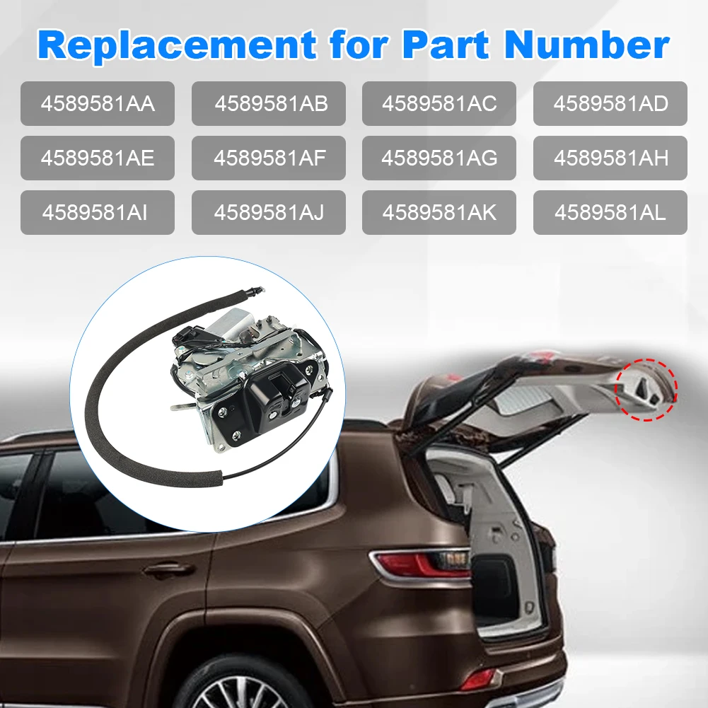 

Rear Tailgate Trunk Lock Actuator For Dodge Grand Caravan 2008-2020 Chrysler Town & Country 2008-2016 Jeep Commander 2008-2010