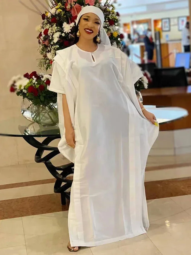 Plus Size Boubou Africain Femme Ankara Outfits Traditional Dress Muslim Kaftan Abaya Arabic Dubai Turkish African Dresses