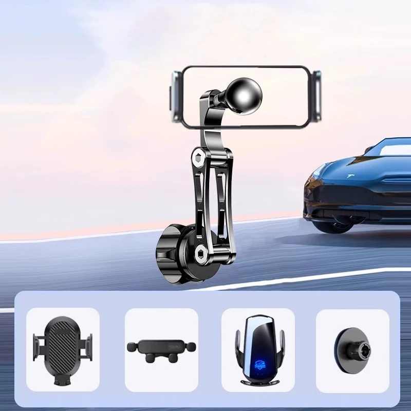 17 مللي متر وصلة كروية تمديد الذراع أنثى إلى ذكر رئيس محول مناسبة لسيارة الهواء تنفيس حامل هاتف الملاحة جبل حامل #3