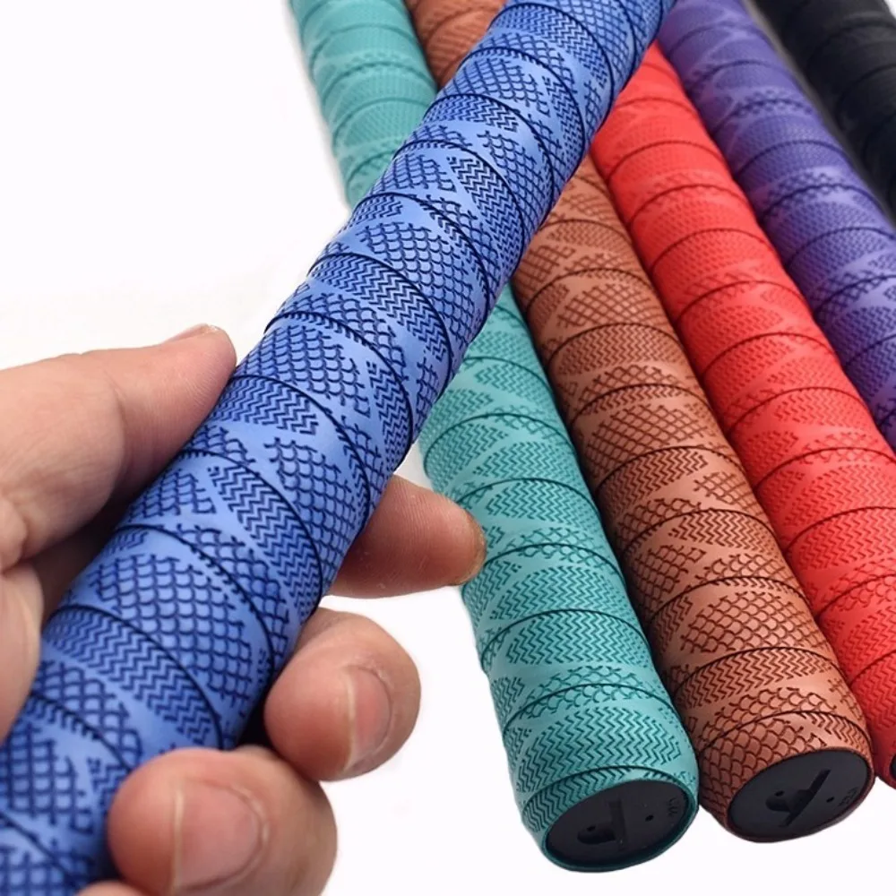 New 2M Over Grip Tape Sweat Absorbed Thickened Fishing Rod Sweatband PU Anti-slip Racket Grips Sweat Band Racket