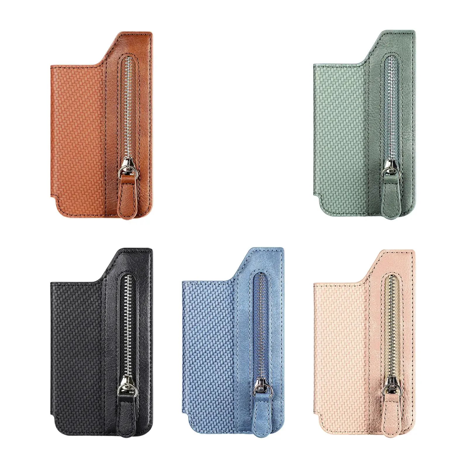 Custodia porta carte per telefono Custodia impermeabile per portafoglio Custodia magnetica per telefono