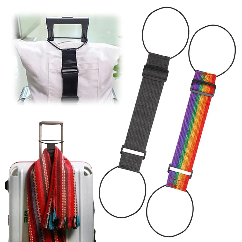 

Фиксированный ремень для багажа, эластичный веревочный ремень, дорожные ремни для чемоданов, универсальные прочные регулируемые ремни для крепления багажа
