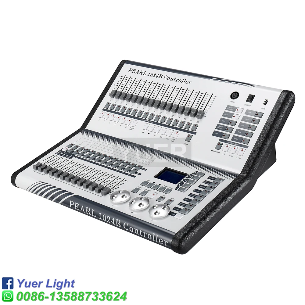 Professional Stage Controller DMX Mini Pearl 1024B 1024A  Controller Lighting DMX512 Controller for DJ Wedding Bar Stage Lightin