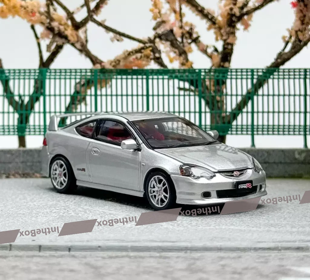 LCD 1:64 JDM Integra DC5 Type R Racing Sports Model Diecast Metal Car Collection Limited Edition Hobby Toys