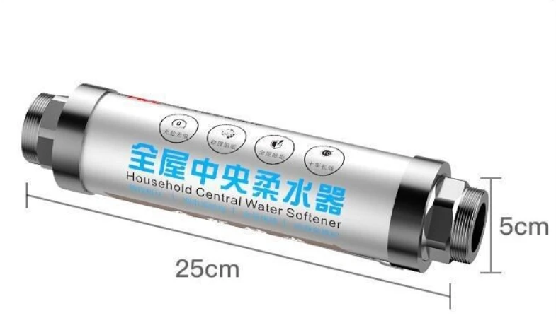إزالة الترسبات المركزي للمياه مع مرشحات مسبقة، نظام تليين المياه عالي الكفاءة، جهاز إزالة الترسبات بالمياه للمنزل بأكمله/RV