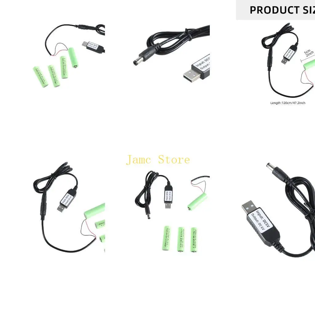 LX0B Usb To 6V Aa L…